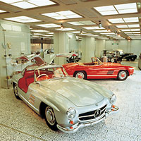 Im Merzedes-Benz Museum - Quelle: Archiv Heilbronn Marketing GmbH